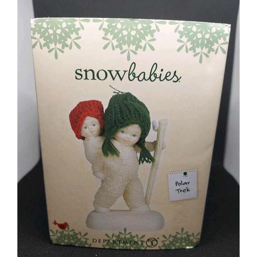Department 56 Snowbabies Polar Trek Figurine 2019 6003495 Excellent Condition